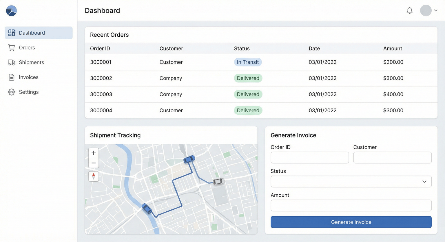 Transportation and logistics system